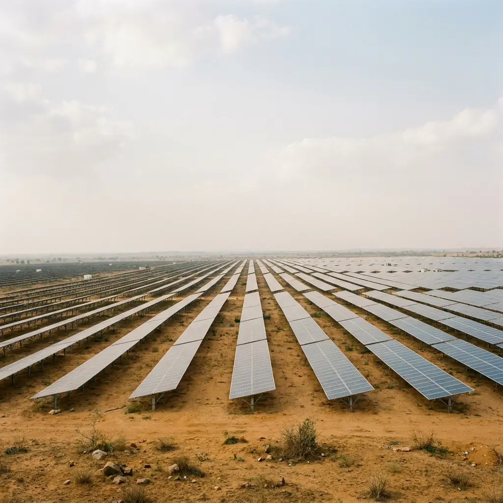 Aerial Solar Field