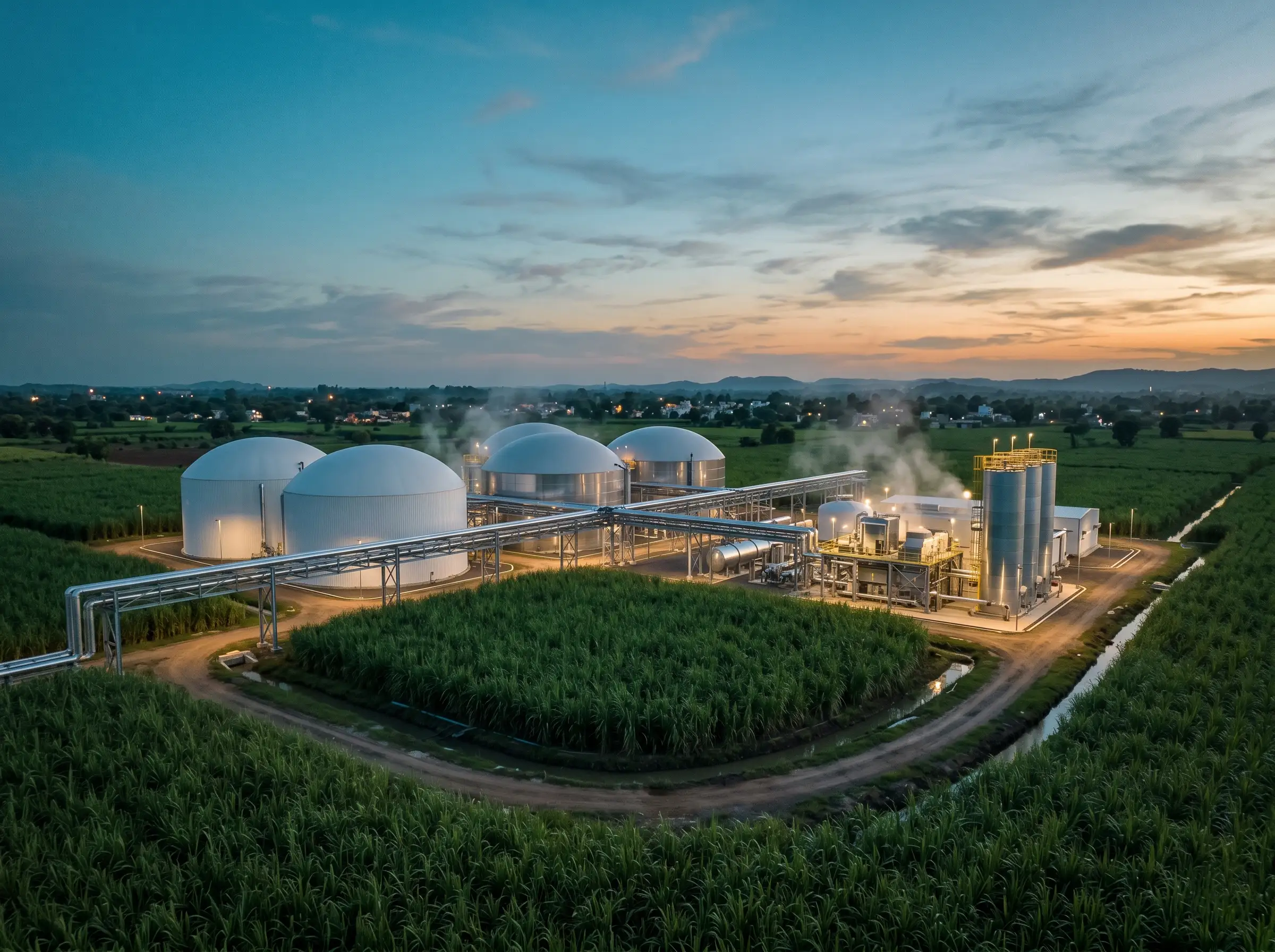 Bio-CNG gas facility